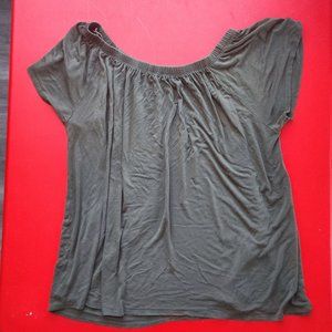George Top olive green woman's size XL